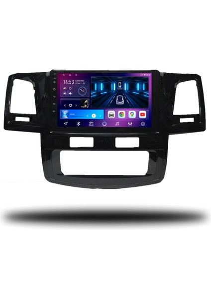 Carplayer Toyota Hilux 2008-2015 Dijital Klima Uyumlu Android Multimedya 4gb Ram 32GB Hafıza