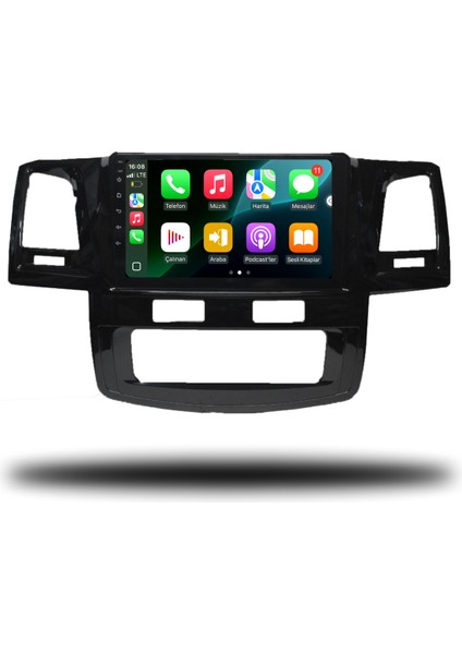 Carplayer Toyota Hilux 2008-2015 Dijital Klima Uyumlu Android Multimedya 4gb Ram 32GB Hafıza modelleri