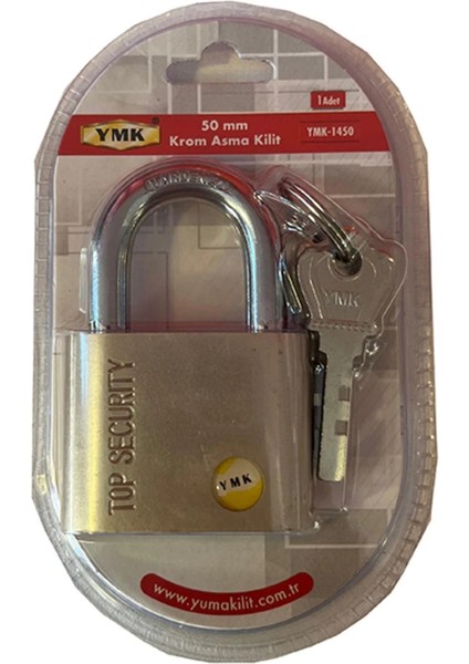 Ymk Krom Asma Kilit 50MM