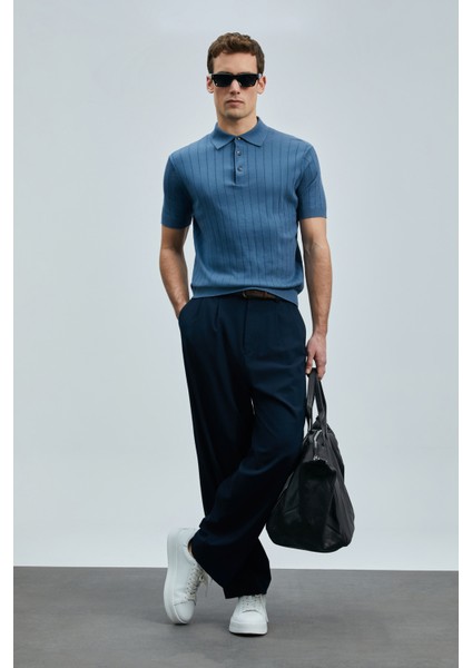 Bold Erkek Pamuklu Kazak Siyah