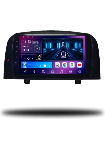 Carplayer Hyundai Sonata 2005-2008 Uyumlu Android Multimedya 4gb Ram 32GB Hafıza