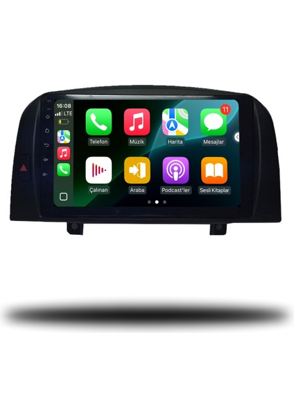 Carplayer Hyundai Sonata 2005-2008 Uyumlu Android Multimedya 4gb Ram 32GB Hafıza modelleri