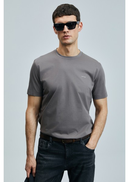 Bran Modern Grafik T- Shirt Siyah