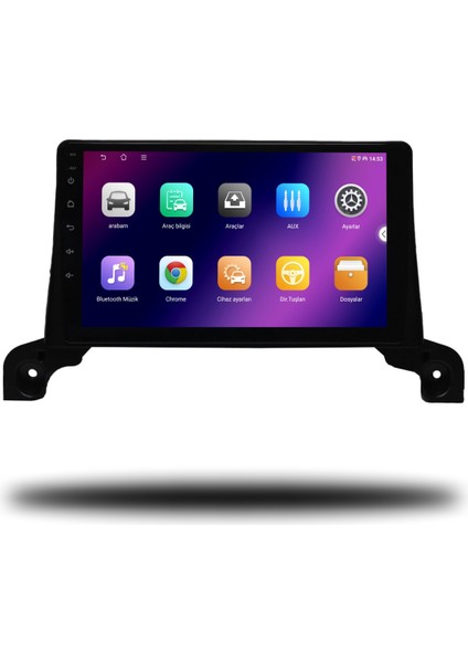 Carplayer Peugeot 3008 2016-2022 Uyumlu Android Multimedya 4gb Ram 32GB Hafıza fiyatları