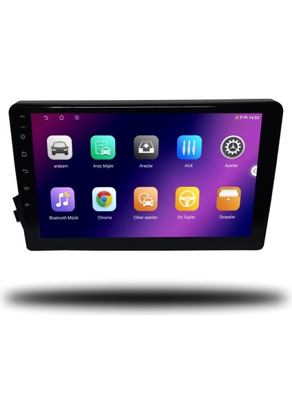 Carplayer Ssangyong Actyon 2006-2012 Uyumlu Android Multimedya 4gb Ram 32GB Hafıza fiyatları