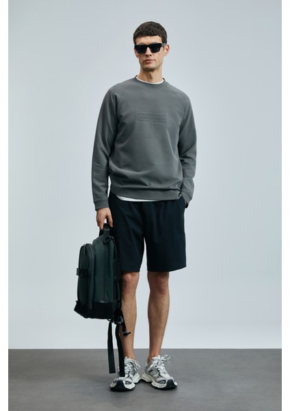 Lınes Erkek Sweatshirt Taş