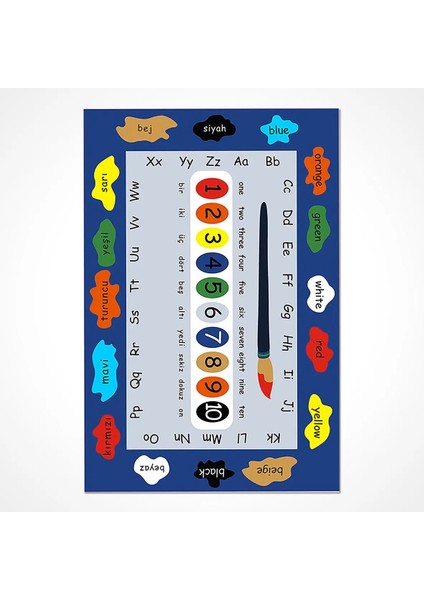 Glarus Figürlü Multi Pamuk ve Polyester Kaydırmaz Tabanlı Dijital Baskı Çocuk Halısı fiyatları