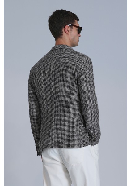 Marcel Spor Erkek Blazer Ceket Slim Fit Tarçın