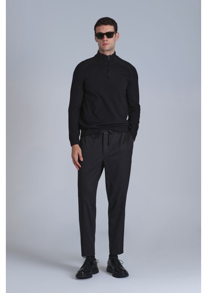 Stavan Erkek Kazak Siyah