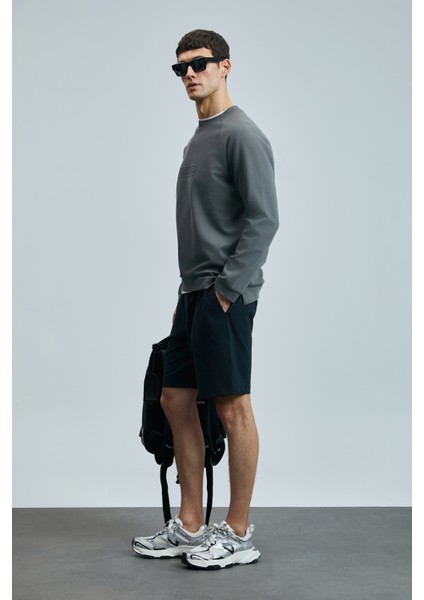 Lınes Erkek Sweatshirt Taş