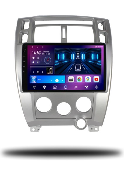 Carplayer Hyundai Tucson 2005-2012 Uyumlu Android Multimedya 4gb Ram 32GB Hafıza