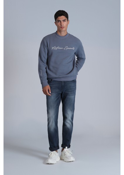 Jasper Smart Jean Erkek Pantolon Slim Fit Mavi