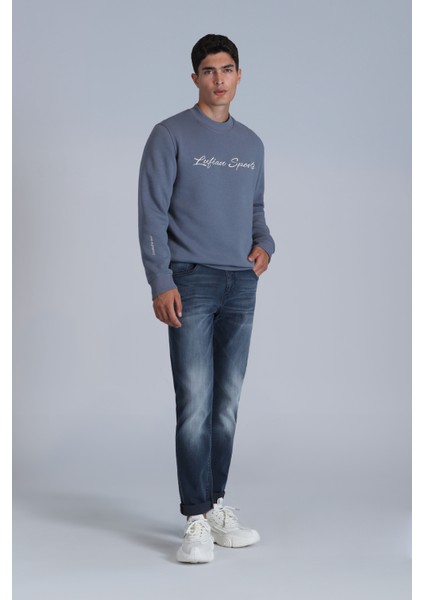 Jasper Smart Jean Erkek Pantolon Slim Fit Mavi