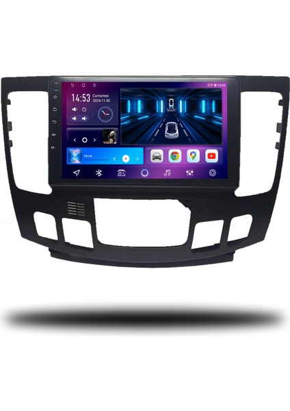 Carplayer Hyundai Sonata 2009-2012 Uyumlu Android Multimedya Dijital Klima 4gb Ram 32GB Hafıza