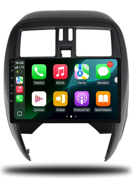 Carplayer Nissan Micra 2014-2018 Uyumlu Android Multimedya 4gb Ram 32GB Hafıza modelleri