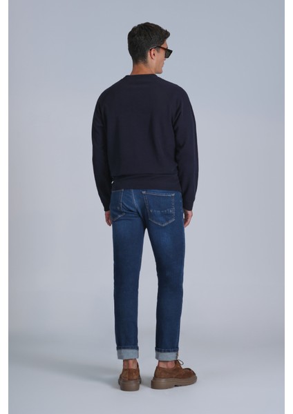 Edwın Smart Jean Erkek Pantolon Slim Fit Mavi