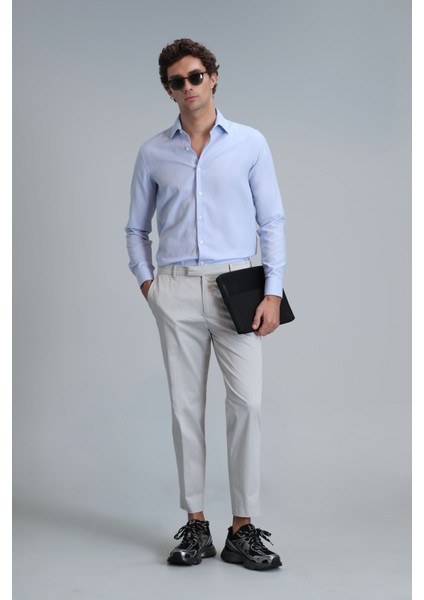 Plus Smart Erkek Chino Pantolon Slim Fit Siyah