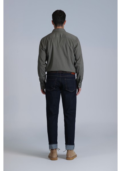 Grant Smart Jean Erkek Pantolon Slim Fit Mavi