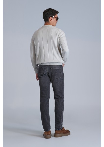 Rodney Smart Jean Erkek Pantolon Slim Fit Grey