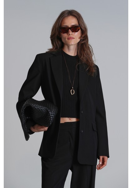 Sheldon Kadın Ceket Siyah