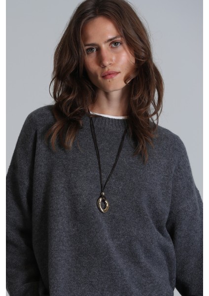 Arda Kadın Kazak Antrasit