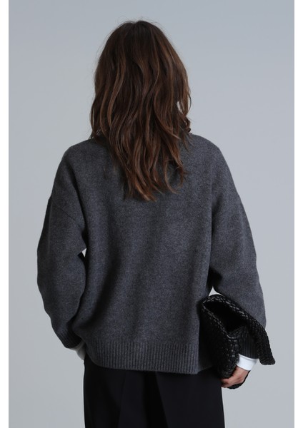 Arda Kadın Kazak Antrasit