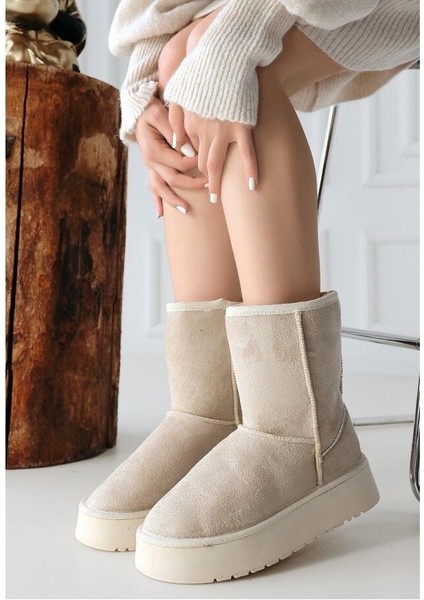 Bej Süet Bot 257439 36 modelleri