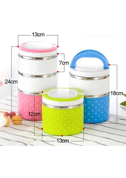 Yemek Termosu 2li Tutacaklı Sefer Tası - Hiper 2 Katlı Yemek Termos indirimleri