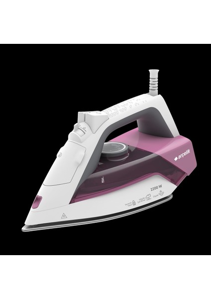 Beyaz Buharlı Ütü 3922, Kolay ve Hızlı Ütüleme Için Uygun