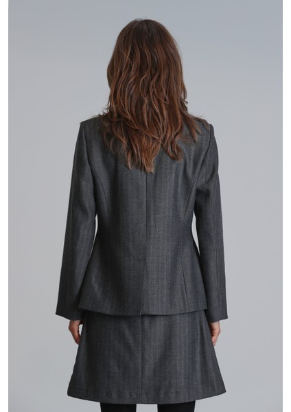 Vıctor Kadın Ceket Gri