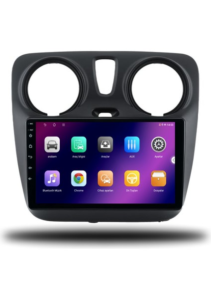Carplayer Dacia Dokker 2012-2022 Uyumlu Android Multimedya 4gb Ram 32GB Hafıza fiyatları