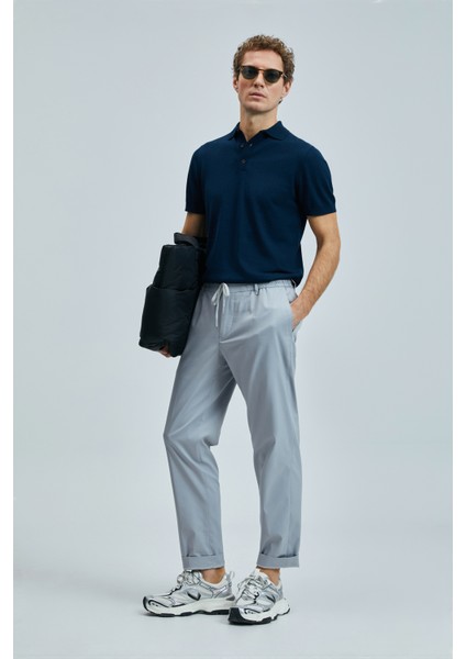 Glen Smart Erkek Chino Pantolon Slim Fit Siyah