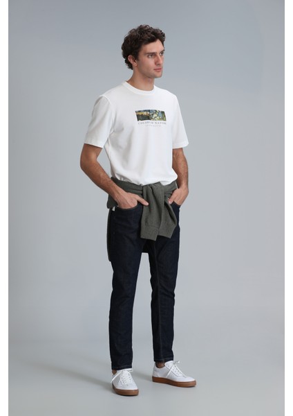 Jacob Smart Jean Erkek Pantolon Regular Fit Mavi