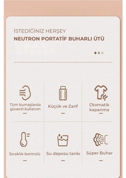 Pembe Portatif Buharlı Dikey Kırışık Giderici Ütü, Kolay ve Hızlı Kullanım