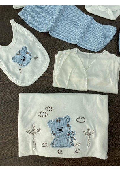 “bebek 10’lu Hastane Çıkış Seti Ayıcık Desenli Pamuklu Yenidoğan Mükemmel Kalitede Yumuşacık Dokusuyla 0-3 Ay” fırsatları