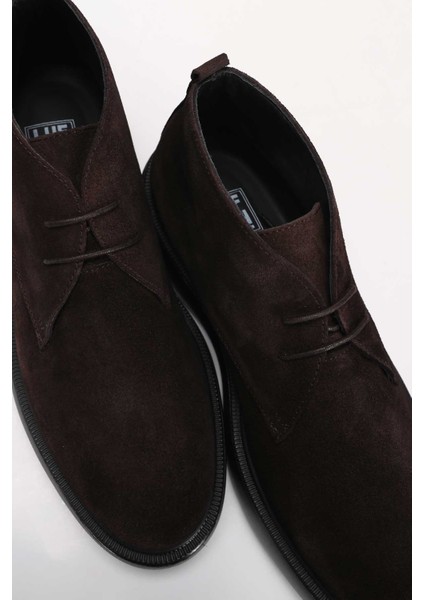 Oleoso Erkek Deri Bot Lacivert