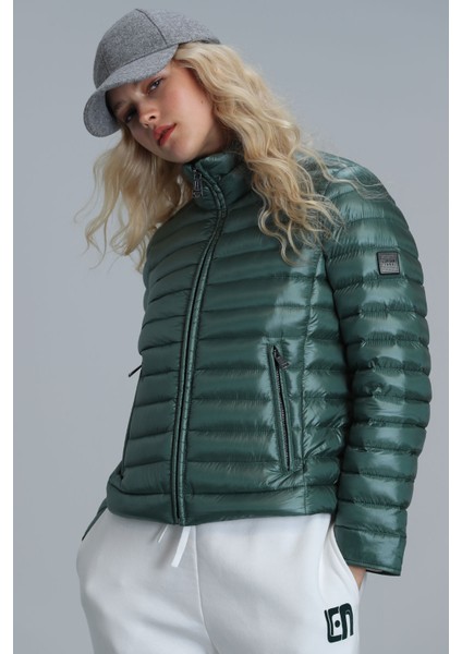 Mary Kaz Tüyü Kadın Mont Siyah