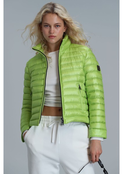 Mary Kaz Tüyü Kadın Mont Siyah