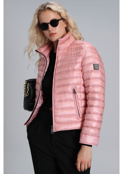 Mary Kaz Tüyü Kadın Mont Siyah