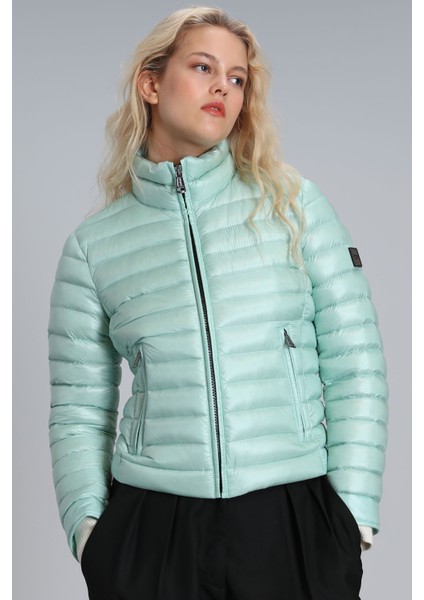 Mary Kaz Tüyü Kadın Mont Siyah