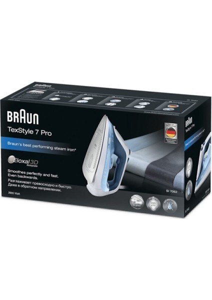 Mavi Buharlı Ütü - 2600 W, Yüksek Performans, Kolay Kullanım fırsatları