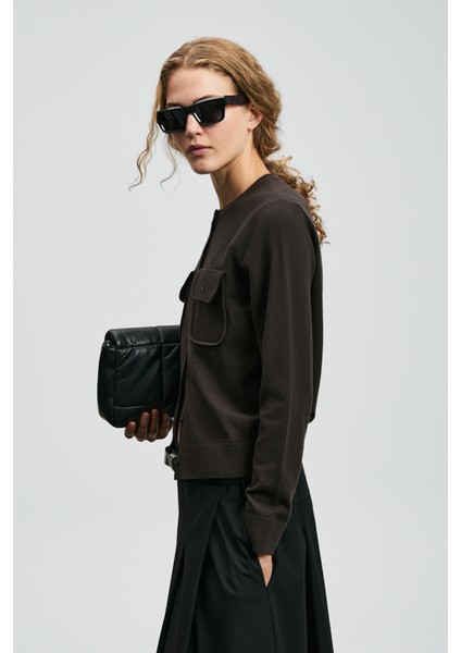 Zendaya Kadın Hırka Siyah