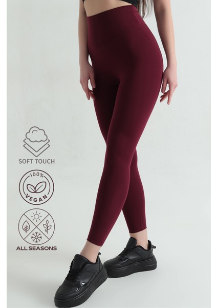 Premium, 4 Mevsim ,yüksek Bel Toparlayıcı Yoga-Günlük-Spor Ultra Soft ve Esnek Kadın Tayt