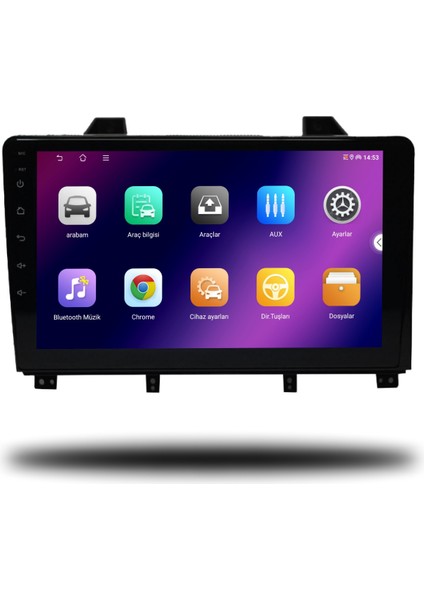 Carplayer Peugeot 3008 2009-2015 Uyumlu Android Multimedya Manuel Klima 4gb Ram 32GB Hafıza fiyatları