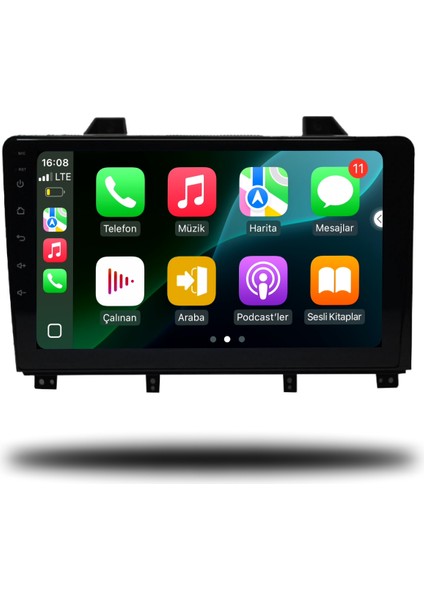 Carplayer Peugeot 3008 2009-2015 Uyumlu Android Multimedya Manuel Klima 4gb Ram 32GB Hafıza modelleri