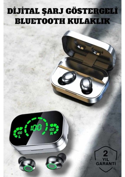 Msa-Shop Bluetooth Kulaklık Çift Telefon Desteği ve Suya Dalı Powerbankli