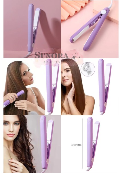 Mini Taşınabilir Seramik Uçlu Saç Düzleştirici, Seyahat ve Günlük Kullanım Için Ideal fırsatları