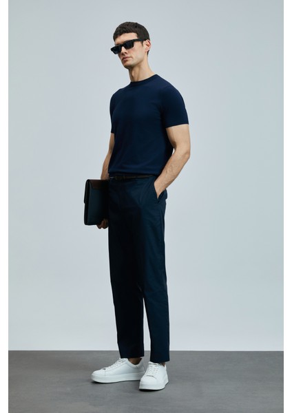 Tıno Erkek Modal Karışımlı Kazak Siyah