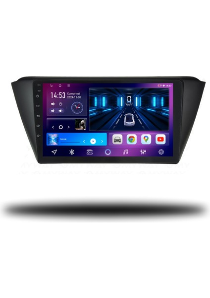 Carplayer Skoda Fabia 2015-2020 Uyumlu Android Multimedya 4gb Ram 32GB Hafıza