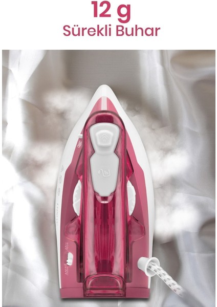 Kompakt Seramik Tabanlı Şok Buharlı Katlanabilir Seyahat Ütüsü, Pratik ve Kullanışlı fırsatları